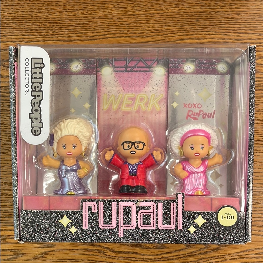 Little People Collector RuPaul Figure Set